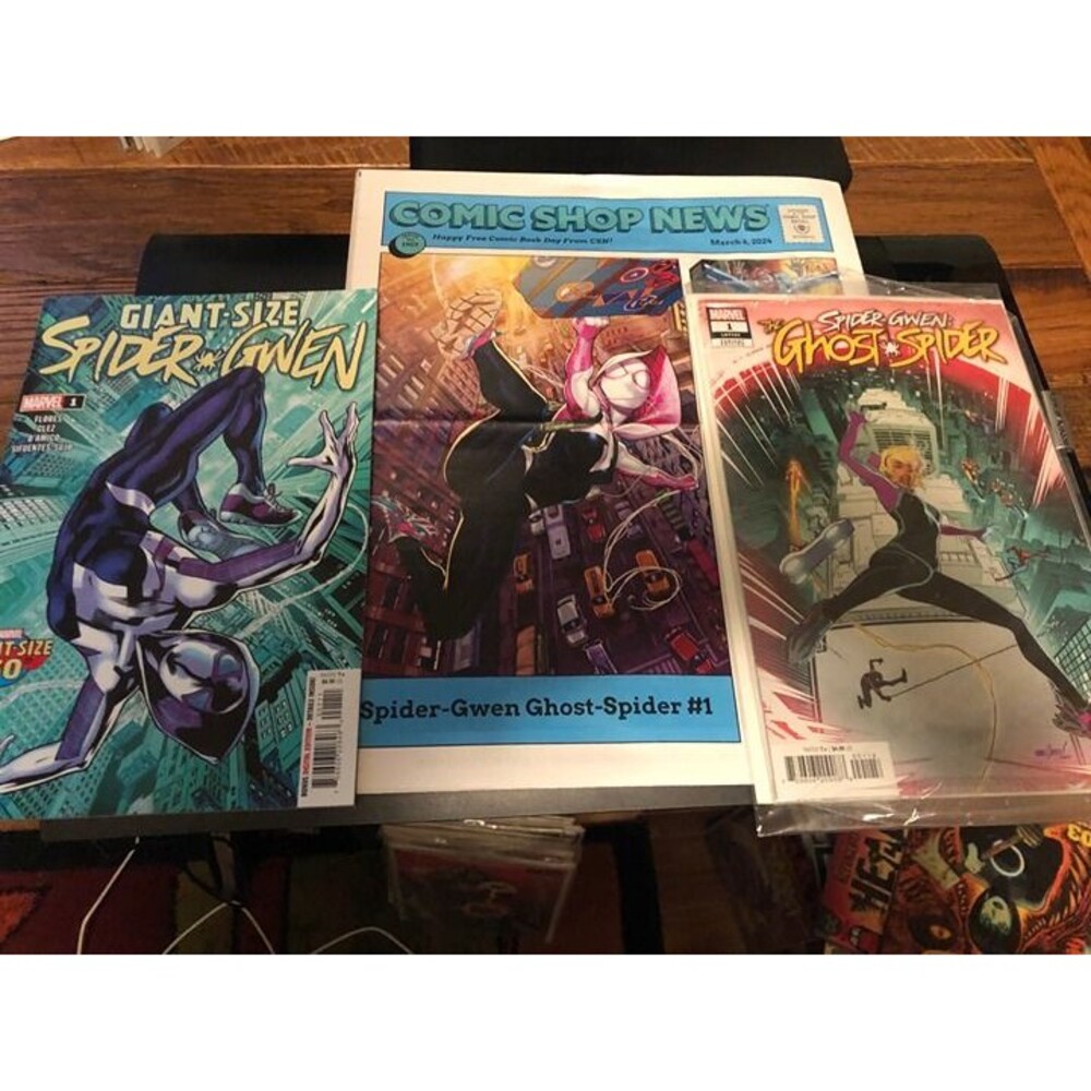 Spider-Gwen Ghost Spider #1-1 Per Store Secret Variant 2024 Marvel+Giant Size #1